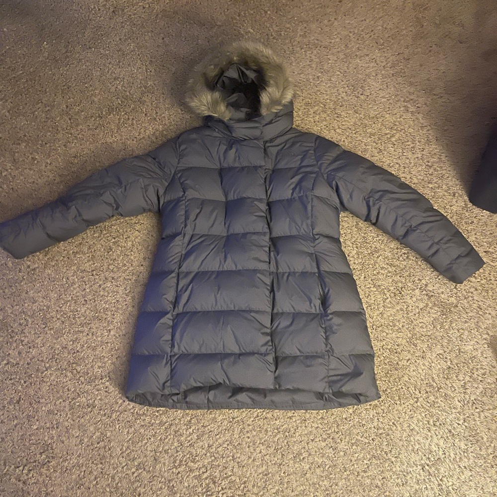 The North Face Women's New Dealio Down Parka - Vanadis Grey